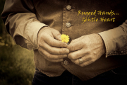 Rugged Hands and A Gentle Heart-